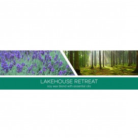 Lakehouse Retreat 411g 3-Docht