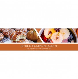 Spiked Pumpkin Donut 411g 3-Docht