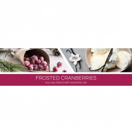 Frosted Cranberries 411g 3-Docht