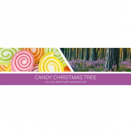 Candy Christmas Tree 411g 3-Docht