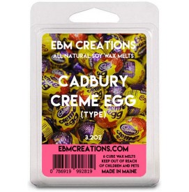 Cadburry Creme Egg (Type) EBM Creations Soja Duftwachs 90,7g
