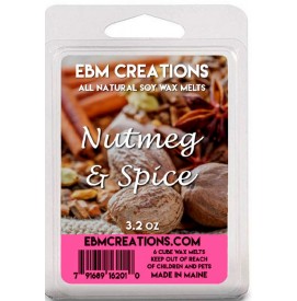 Nutmeg & Spice EBM Creations Soja Duftwachs 90,7g