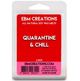 Quarantien & Chill EBM Creations Soja Duftwachs 90,7g
