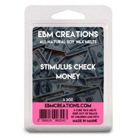 Stimulus Check Money EBM Creations Soja Duftwachs 90,7g