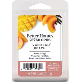 Vanilla & Peach Better Homes & Gardens Wax Melts 70,9g