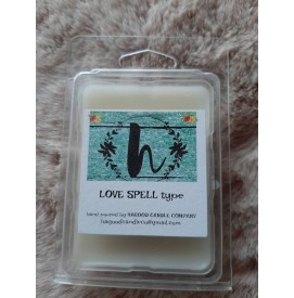 Love Spell Type Wax Melts Hagood Candle Co.