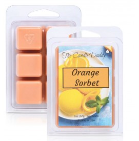 Orange Sorbet - Orange Frozen Dessert - The Candle Daddy - Wax Melt -57g