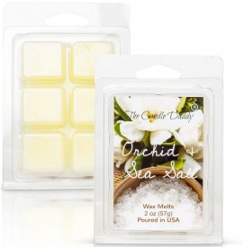 Orchid & Sea Salt - Crisp Floral Orchid & Sea Salt  - The Candle Daddy - Wax Melt -57g