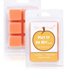 Put It In My... - Ripe Peach  - The Candle Daddy - Wax Melt -57g