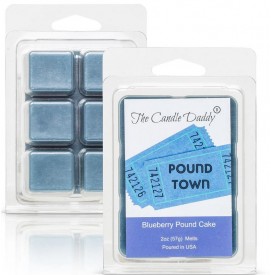 Pound Town - Blueberry Pound Cake - The Candle Daddy - Wax Melt -57g