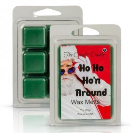Ho Ho Ho'n Around - Warm Christmas Apple Bourbon - The Candle Daddy - Wax Melt -57g