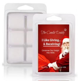 I Like Giving & Receiving - Christmas Day Delight - The Candle Daddy - Wax Melt -57g