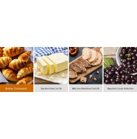 Butter Croissants Wax Melts 64g von Country Candle