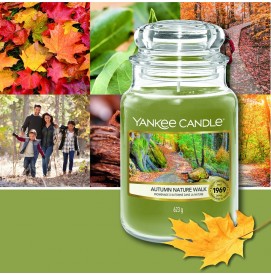 Autumn Nature Walk großes Glas 623g Yankee Candle