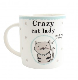 Crazy Cat Lady Mug Tasse