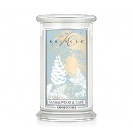 Sandalwood & Cade große Classic Candle 623g 2-Docht von Kringle Candle