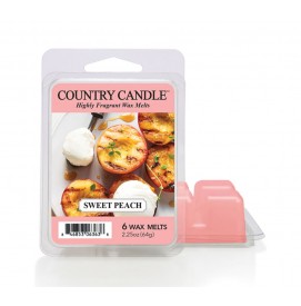 Sweet Peach Wax Melts 64g von Country Candle