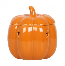 Pumpkin Kürbis Duftlampe Keramik