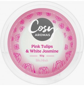 Pink Tulips & White Jasmine - Cosy Aromas - Wax Melt - 90g