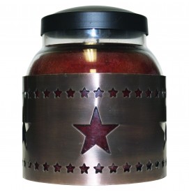 Jar Holder Star - Keepers Sleeve - Copper - Cheerful Candle