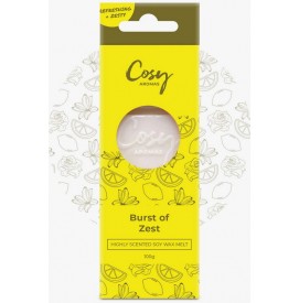Burst Of Zest - Cosy Aromas - Wax Melt - 100g