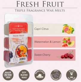 FRESH FRUIT - 70g Triple Duftwachs Melts CANDLE WARMERS®