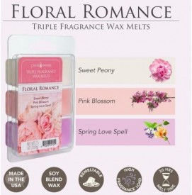 FLORAL ROMANCE - 70g Triple Duftwachs Melts CANDLE WARMERS®