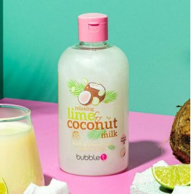 Lime & Coconut Smoothie Bade & Duschgel 500ml - bubble t