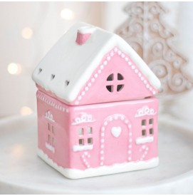 Pink Gingerbread House...