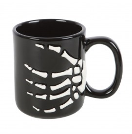 Skeleton Hand Tasse Halloween