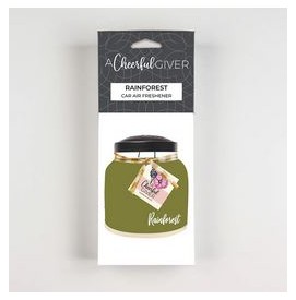 Rainforest - Car Air Freshener- Dufthänger - Cheerful Candle