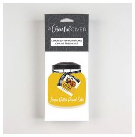 Lemon Butter Pound Cake - Car Air Freshener- Dufthänger - Cheerful Candle