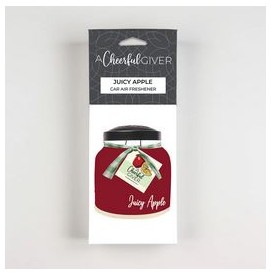 Juicy Apple - Car Air Freshener- Dufthänger - Cheerful Candle