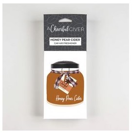 Honey Pear Cider - Car Air Freshener- Dufthänger - Cheerful Candle