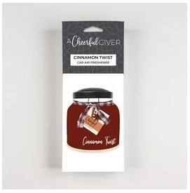 Cinnamon Twist - Car Air Freshener- Dufthänger - Cheerful Candle