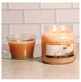 Chai Tea Latte - 453g - 2-Docht Kerze Cheerful Candle