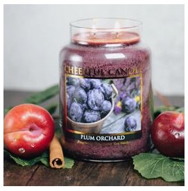 Plum Orchard - 680g - 2-Docht Cheerful Candle