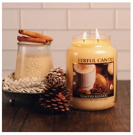 Toasted Eggnog - 680g - 2-Docht Cheerful Candle