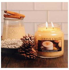 Toasted Eggnog - 453g - 2-Docht Kerze Cheerful Candle