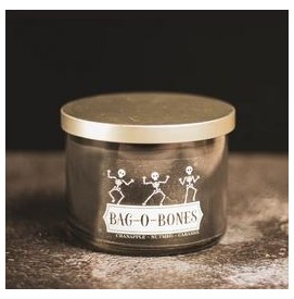 Bag-O-Bones - Halloween Jar - 2-Docht Kerze Cheerful Candle