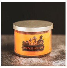 Pumpkin Hollow - Halloween Jar - 2-Docht Kerze Cheerful Candle