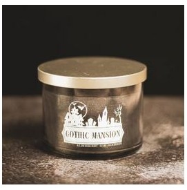 Gothic Mansion - Halloween Jar - 2-Docht Kerze Cheerful Candle