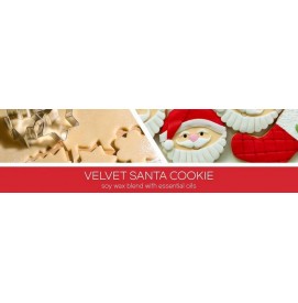 Velvet Santa Cookie 411g 3-Docht Goose Creek