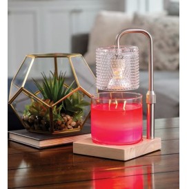 SILVER HOBNAIL Lampe für Duftkerzen 35W CANDLE WARMERS®