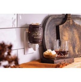 BOURBON BARREL Duftlampe für die Steckdose elektrisch braun