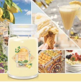 Lemon Gelato Signature Large Jar 567g 2-Docht Yankee Candle