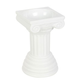 Griechische Säule Duftlampe aus Keramik