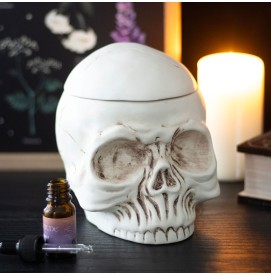 Skull Duftlampe aus Keramik