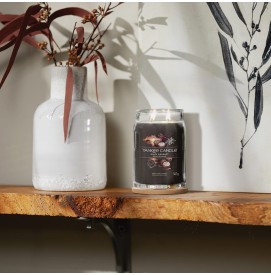 Black Coconut Signature Large Jar 567g 2-Docht Yankee Candle
