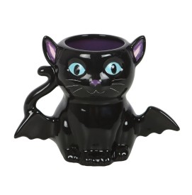 Süße und gruselige Fledermauskatze Tasse